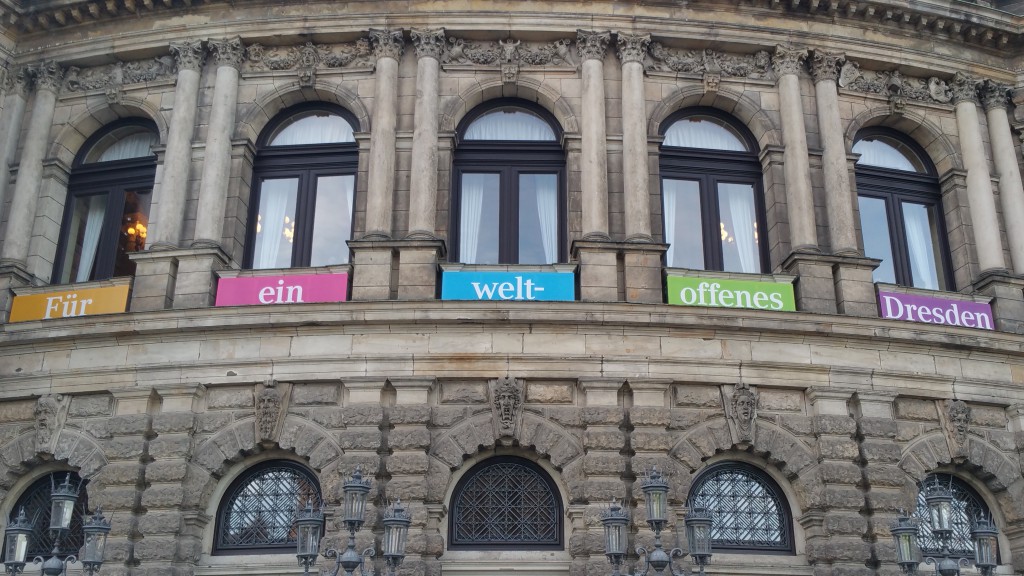 Für ein weltoffenes Dresden