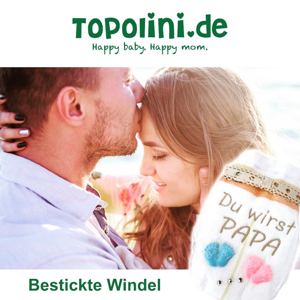 Topolino Logo bestickte Windel